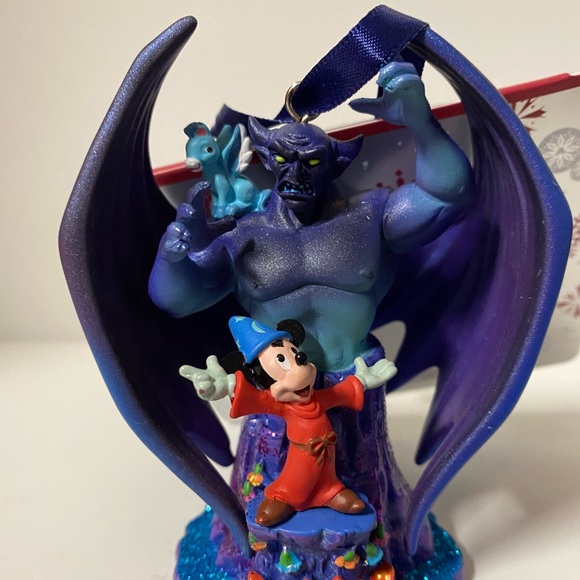Disney Sketchbook Ornament Fantasia Chernabog Sorcerer Mickey Mouse Christmas - Picture 4 of 12